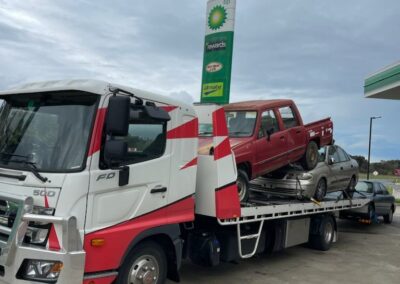 recent purchase of an old truck near melbourne